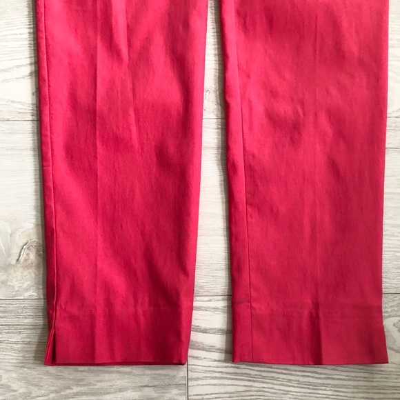 NWT Calvin Klein Coral Skinny Vented Hem Pants - Picture 16 of 16